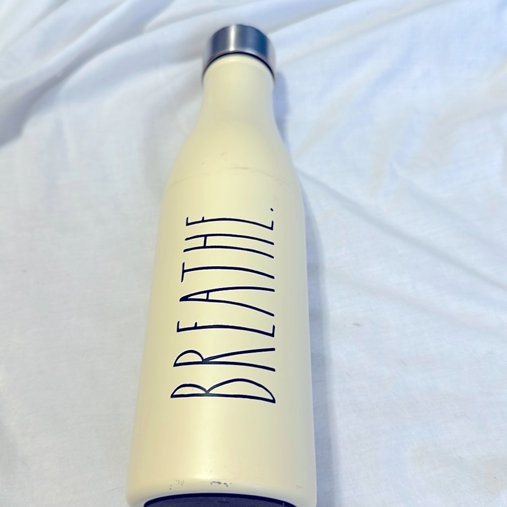 RAE DUNN Insulated "Breathe" Water Bottle